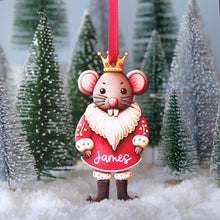 Заредете изображение във визуализатора на галерията – Царят плъх | Персонализаран Орнамeнт