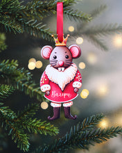 Заредете изображение във визуализатора на галерията – Царят плъх | Персонализаран Орнамeнт