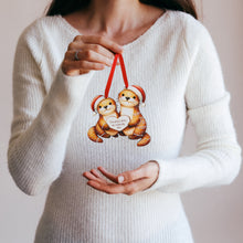 Заредете изображение във визуализатора на галерията – Коледен орнамент с видри