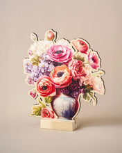 Заредете изображение във визуализатора на галерията – Дървен Букет със Смесени цветя