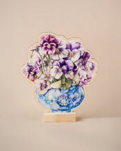 Заредете изображение във визуализатора на галерията – Дървена букет | Теменужки