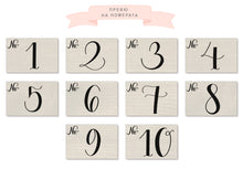 Заредете изображение във визуализатора на галерията – Номера за сватбени маси