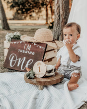 Заредете изображение във визуализатора на галерията – Дървена Табела за Рожден Ден