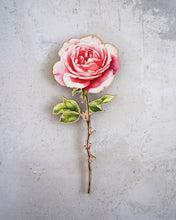 Заредете изображение във визуализатора на галерията – Дървено цвете | Роза
